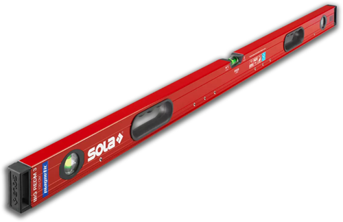 Afbeelding laden in galerijviewer, Sola big redm 3 120 magneetwaterpas 120 cm - 01816401 - 1.20 m - rood
