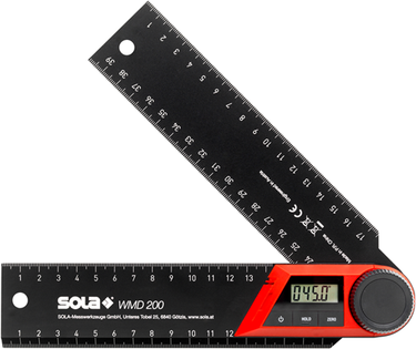Sola wmd 500 digitale hoekmeter - 500 mm – 56052401