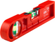 Sola kunststof waterpas phf22 22cm 2 libellen 1,00mm m rood - 01412101