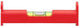 Sola lijnwaterpas uz8, 8cm kunststof rood stootvaste libel - 01431001 - 01431001