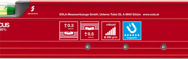 Sola red m 3 60 waterpas | 60 cm - 01812801