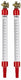 Sola slangenwaterpas s1012 blister, 25cm schaal 0-155mm koperen kranen - 01450120 - 01450120