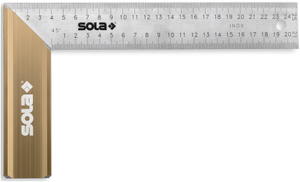 Sola winkelhaak 200x145mm srb200 alu blok,, rvs been - 56012001 - 56012001