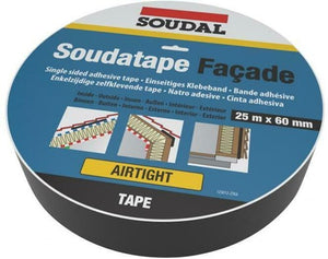 Soudal 125012 soudatape facade luchtdichte afdichtingstape | 60mm x 25m - 125012