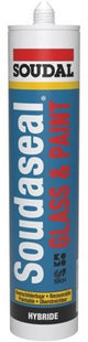 Soudal soudaseal glass paint | beglazingskit | ral 9010 | 290 ml - 155365