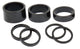 Radon spacer aluminum 1 1 8 set