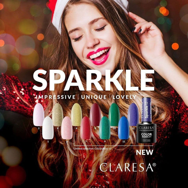 ギャラリービューアに画像をロードする, Claresa uv led gellak 5ml sparkle 4
