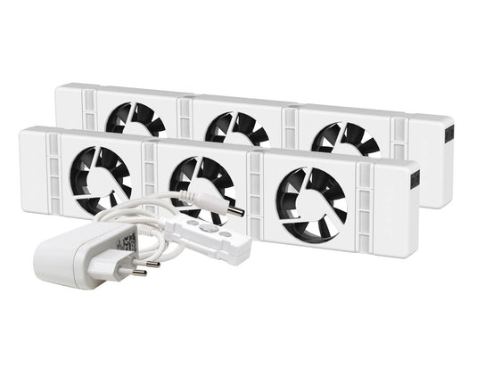 Speedcomfort radiatorventilator - duo - set
