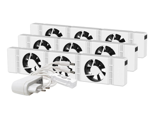 Speedcomfort radiatorventilator - trio - set