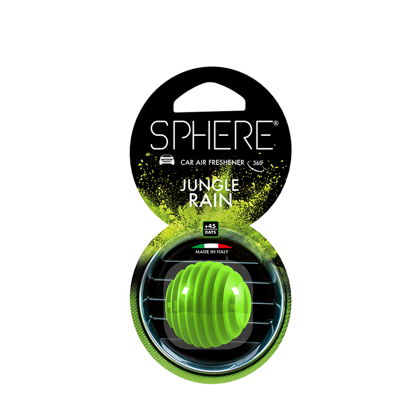 Chargez l'image dans la visionneuse de la galerie, Sphere car air freshener jungle rain
