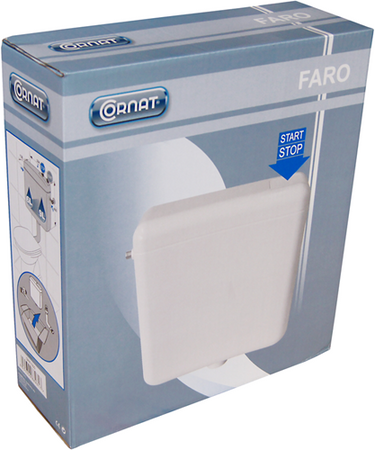 Cornat spoelkast faro 6-9l start stop wi - spk1000