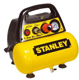 Stanley – dn200 8 6 luchtcompressor – 8 bar – olievrij