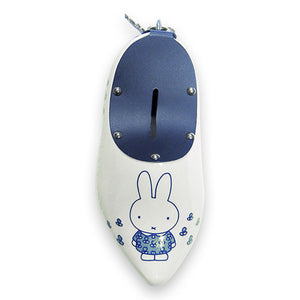 Nijntje spaarpot klomp wit blauw