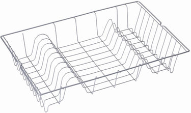 Tomado metaltex colonia afdruiprek 48x30x10cm metaal polytherm zilverkleur gecoat