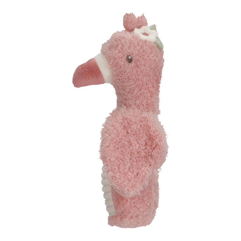 Afbeelding laden in galerijviewer, Little dutch safari friends knijpspeeltje flamingo
