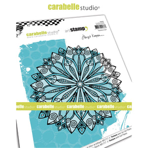 Carabelle studio • cling stamp round kaleidoscope