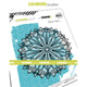 Carabelle studio • cling stamp round kaleidoscope