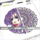 Carabelle studio • cling stempel lady mandala by sylvie belgrand