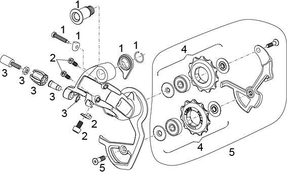 Load image into Gallery viewer, Sram achterderailleur force r.derail. force 10-sp short cage
