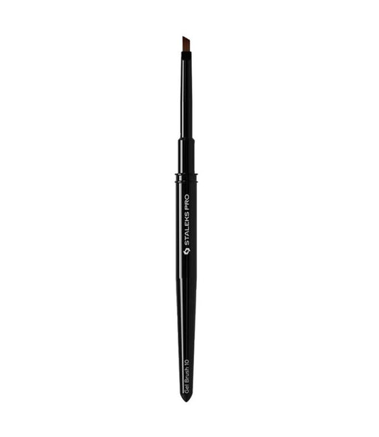 Staleks pro angled gel brush 10
