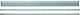 Stabila rij waterpas 2 libellen alu.250 cm - 07825