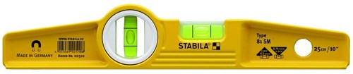 Stabila waterpas, 81sm torpedo magneet 25cm - 02510
