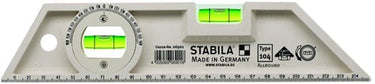 Stabila waterpas, kunststof, maatverdeling 25cm - 06901