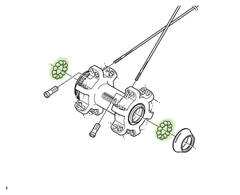 Load image into Gallery viewer, Shimano steel balls 3 16 (20 pieces)
