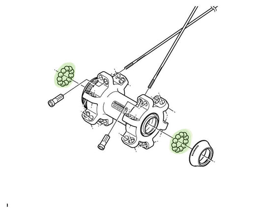 Shimano steel balls 1 4 (18 pieces)
