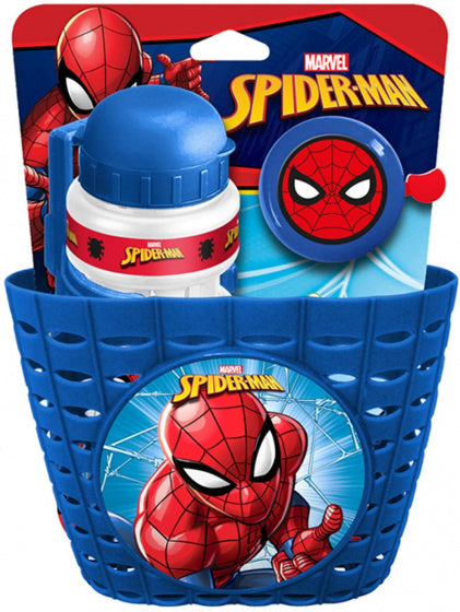 Spider-Man Kinderfietsaccessoires Blauw 3-delig