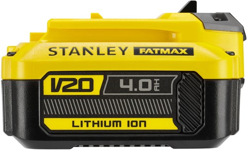 Load image into Gallery viewer, Stanley fatmax v20 18v 4.0ah lithium-ion accu oplaadbare batterij (geel zwart)
