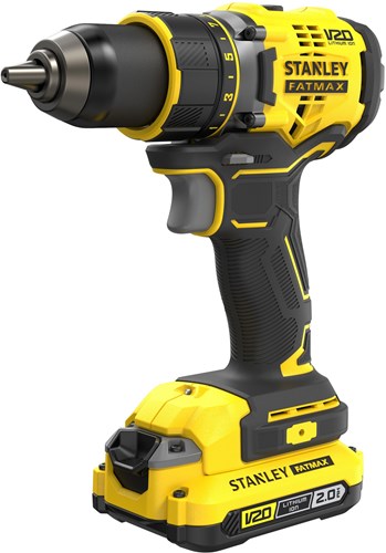 Load image into Gallery viewer, Stanley powertools stanley fatmax sfmcd720d2k v20 18v bl schroefboor | 2x 2.0ah - sfmcd720d2k-qw
