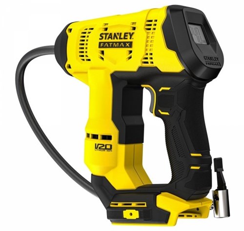 Chargez l'image dans la visionneuse de la galerie, Stanley powertools stanley fatmax sfmce521b v20 18v high pressure inflator | zonder accu's en lader - sfmce521b-xj
