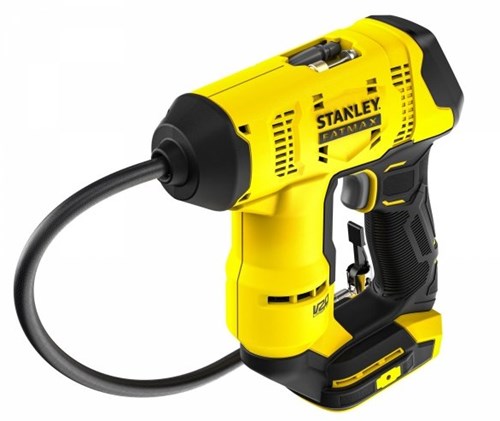 Chargez l'image dans la visionneuse de la galerie, Stanley powertools stanley fatmax sfmce521b v20 18v high pressure inflator | zonder accu's en lader - sfmce521b-xj
