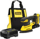 Stanley powertools stanley fatmax sfmcw221d1s v20 18v accu detailschuurmachine | 1x 2.0ah accu + lader | in softbag - sfmcw221d1s-qw