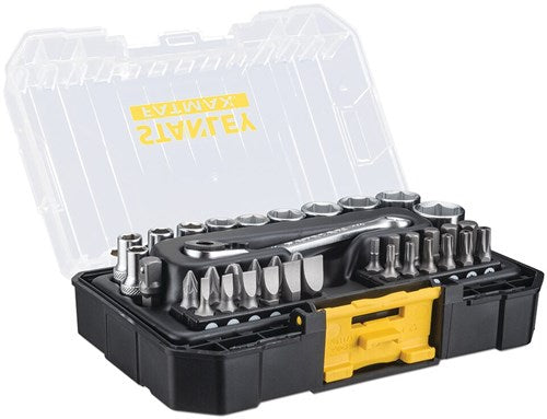 Stanley handgereedschap stanley fm pro-stack | doppenset | 1 4 | 37-delig - fmmt19101-0