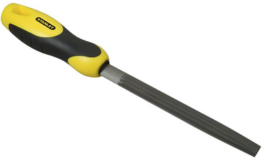 Stanley handgereedschap stanley halfronde vijl halfzoet 150mm - 0-22-455 - 0-22-455