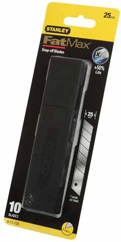 Load image into Gallery viewer, Stanley handgereedschap fatmax reserve afbreekmes 25mm (5 stuks) - 0-11-725

