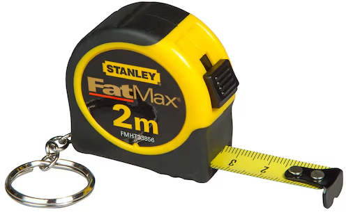 Load image into Gallery viewer, Stanley handgereedschap fatmax rolbandmaat 2m sleutelhanger - fmht1-33856
