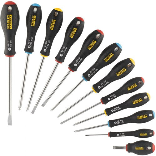 Stanley handgereedschap fatmax schroevendraaierset 12-delig - st par ph poz - fmht65426-0 - fmht65426-0