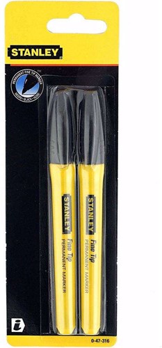 Load image into Gallery viewer, Stanley handgereedschap markeerstift fijne tip zwart - 0-47-316
