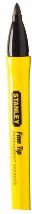 Stanley handgereedschap markeerstift fijne tip zwart - 0-47-316