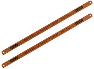 Stanley handgereedschap metaalzaagblad 300mm - 24t inch (2 stuks kaart) - 0-15-906