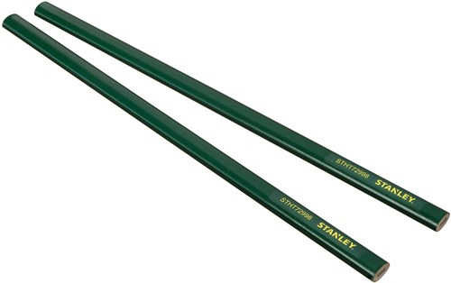 Load image into Gallery viewer, Stanley handgereedschap metselaarspotlood | groen | 30cm | 2x - stht0-72998
