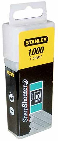 Stanley handgereedschap nieten 10mm type ct - 1000 stuks - 1-ct306t