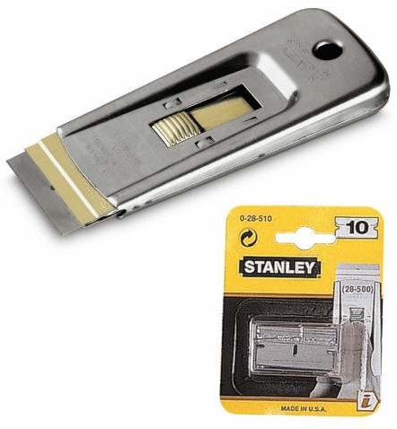 Load image into Gallery viewer, Stanley handgereedschap reserve mesjes voor 0-28-500 - 10 pcs carte - 0-28-510
