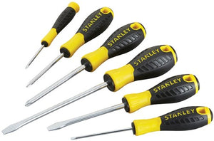 Stanley handgereedschap schroevendraaierset baisc 6-delig ph stht0-60208 - stht0-60208