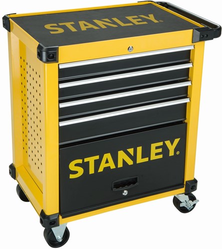 Load image into Gallery viewer, Stanley koffers stanley stht0-80442 | gereedschapswagen | 4 lades - gevuld met 9 modules - stht0-80442
