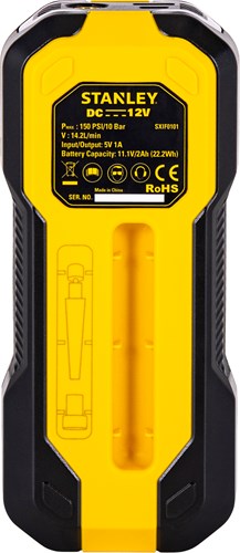 ギャラリービューアに画像をロードする, Stanley sxif0101 cordless mini air inflator | draadloze mini luchtpomp - sxif0101
