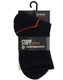 Stapp active outdoor bamboo quarter 29605 | donkergrijs 6550 | maat 43 - 8719534312832